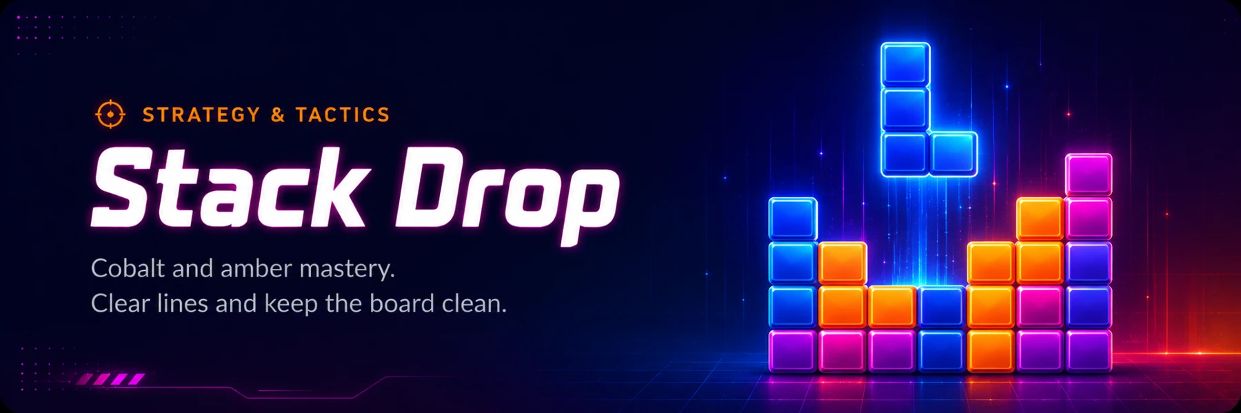 Stack Drop strategy game
